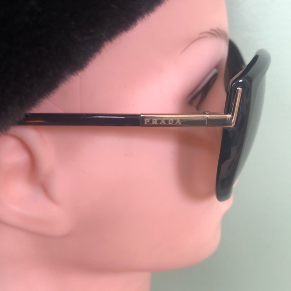 Prada Oversized Brown Havana Sunglasses Spr 09n 2au-6s1 main image 4
